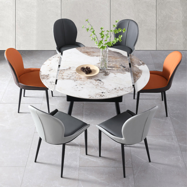 Contemporary 1/5/6/7 Pieces Dining Set Round Dining Room Table Set