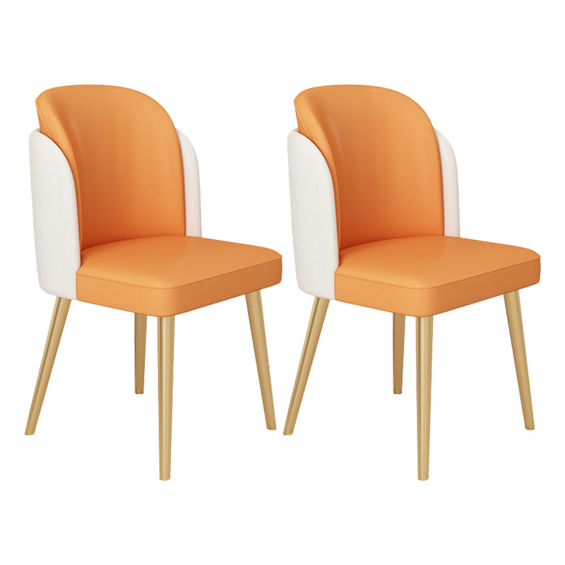 1/2/7 PCS Juego de comedor de glamour de metal con mesa de mesa rectangular