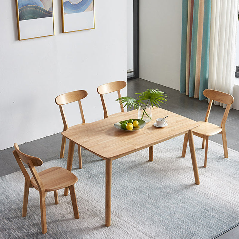 1/2/5 pcs en bois de chêne moderne