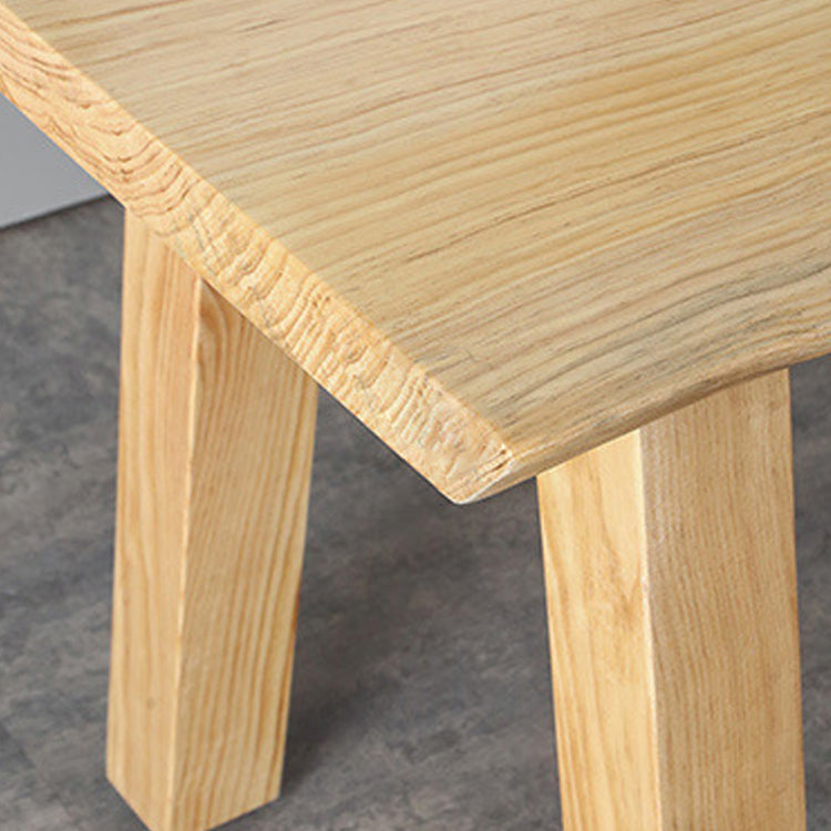 1/2/3 PCS Pine Modern Dining Ensemble avec une table de table de table rectangle