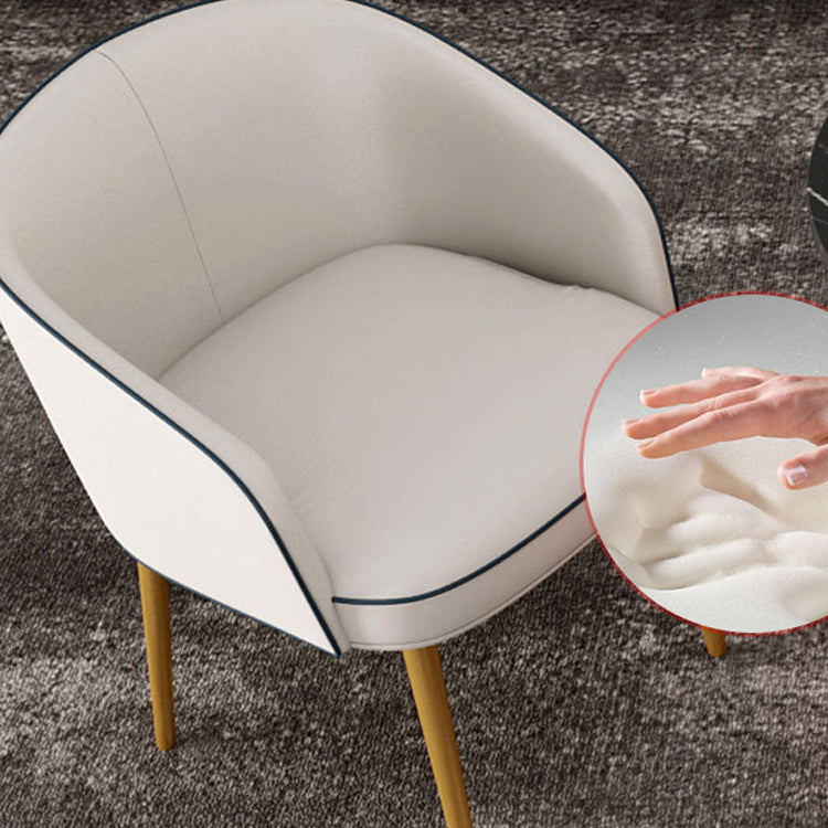 1/3/4/5 PCS Ensemble de salle à manger moderne en métal avec table ronde et ensemble de restauration de base en métal