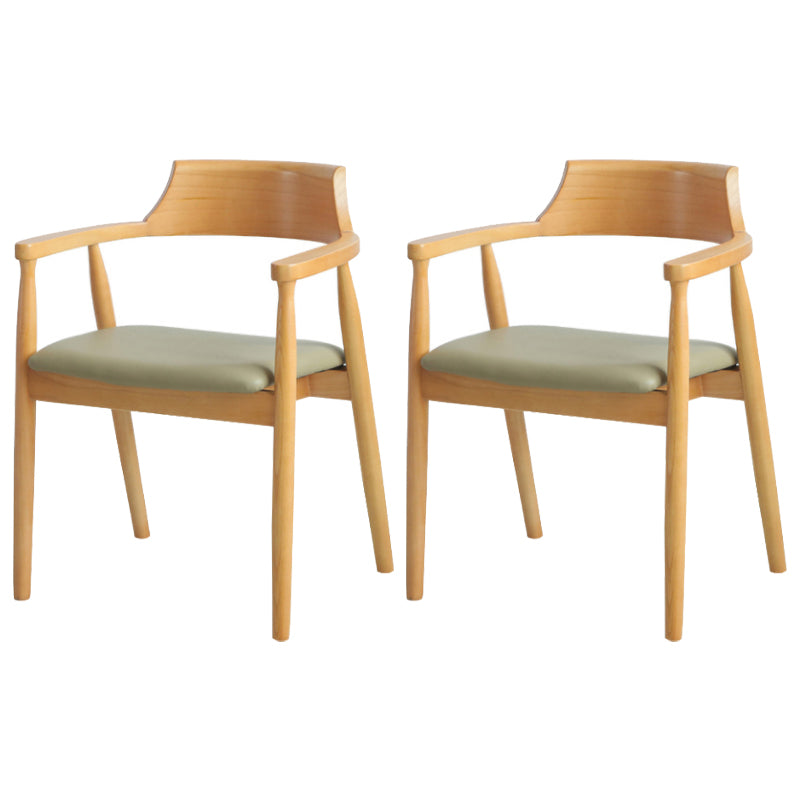 Rectangle moderne 1/2/5/7 Pièces Ensemble de restauration Table à manger en bois massif avec chaises