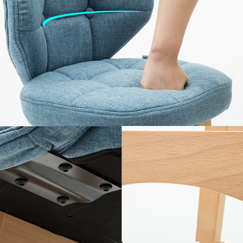 Taburete de bar de estilo escandinavo con respaldo bajo y patas de madera para restaurante y bar