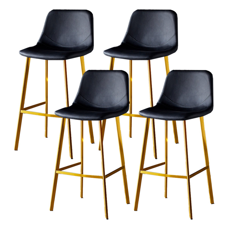 Barhocker im Industriestil, Schalensitz, Metallbeine für die Küchenbar
