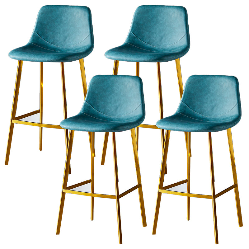 Barhocker im Industriestil, Schalensitz, Metallbeine für die Küchenbar
