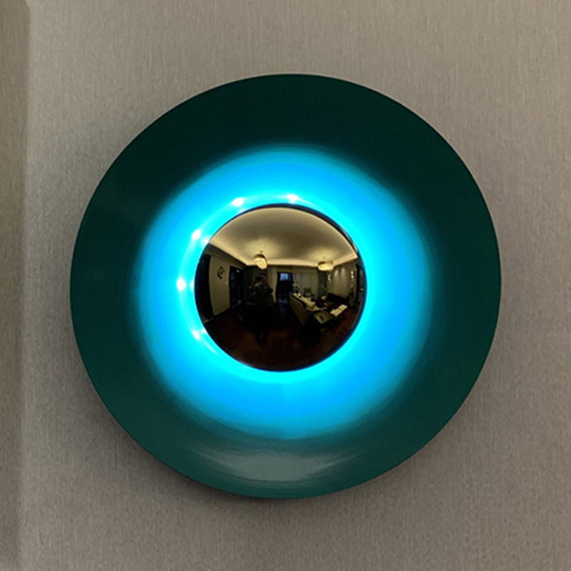 Lampes murales circulaires de style moderne métal 1 les idées d'éclairage mural clair