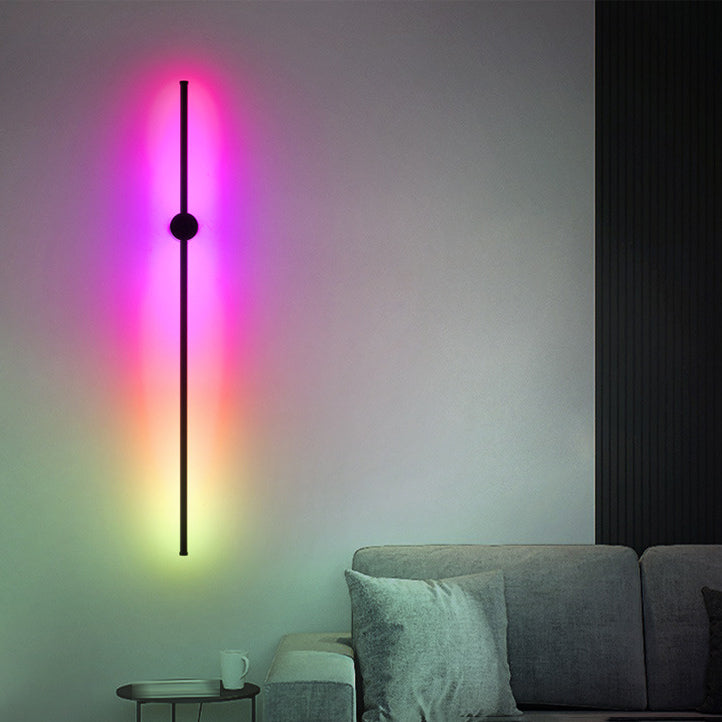 Metal Linear Wall Monted Light MODERN MODERN MODICE 1 Prononi leggeri di luce leggera