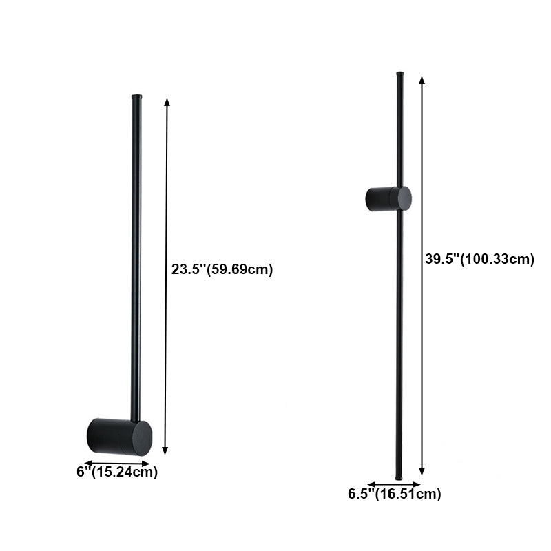 Metal Linear Wall Monted Light MODERN MODERN MODICE 1 Prononi leggeri di luce leggera