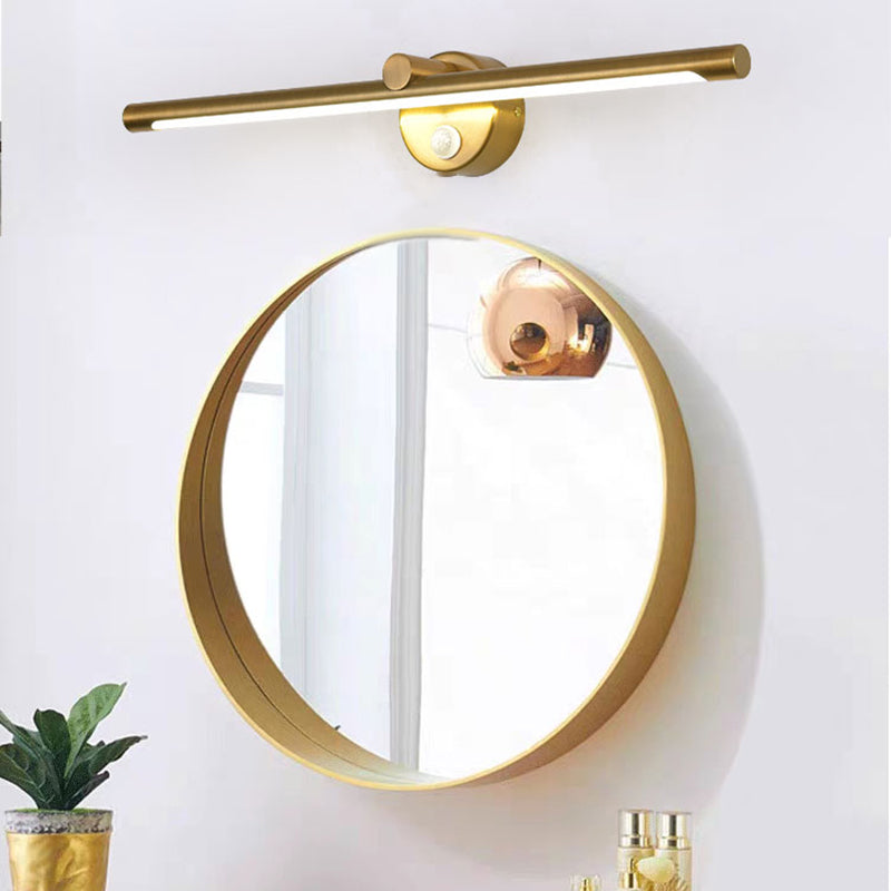 Modern Style Tube Wall Mounted Lamps Metal 1 Light Wall Lighting Ideas