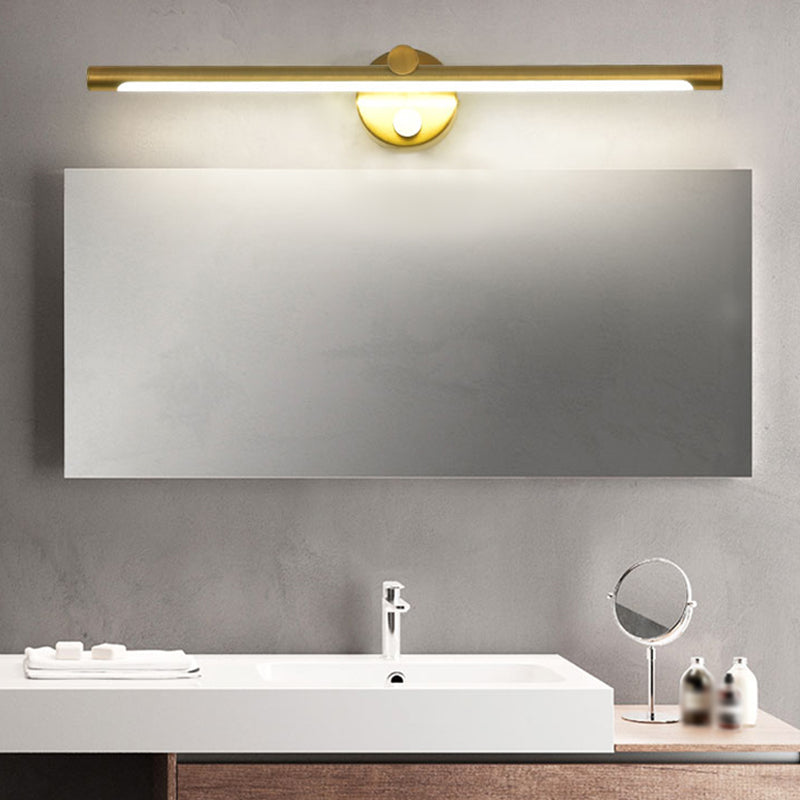 Modern Style Tube Wall Mounted Lamps Metal 1 Light Wall Lighting Ideas