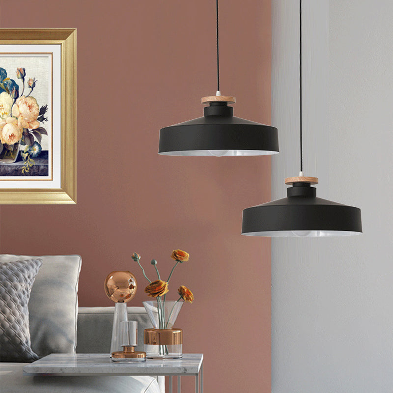 Couvre-pote Shape Hanging Lighting Modern Style Metal 1 Light Hanging Lamping for Dining Room