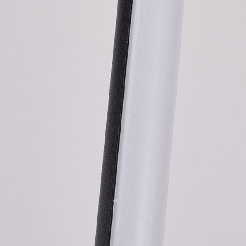 1 Light Linear Hanging Pendant Modern Style Metal Hanging Lighting for Bedside