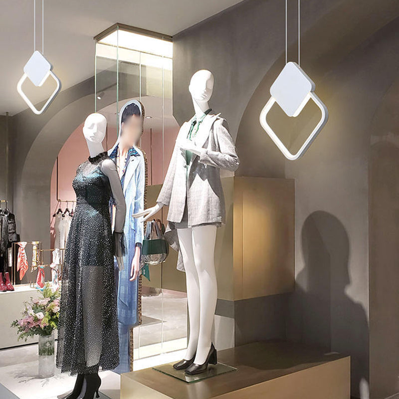 Lumière pendentif minimalisme en aluminium LED-LED PLACE PLADIER POUR LED POUR CHAMBRE