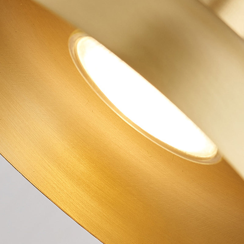 1 léger pendentif suspension de style postmoderne éclairage suspendu en métal pour le salon