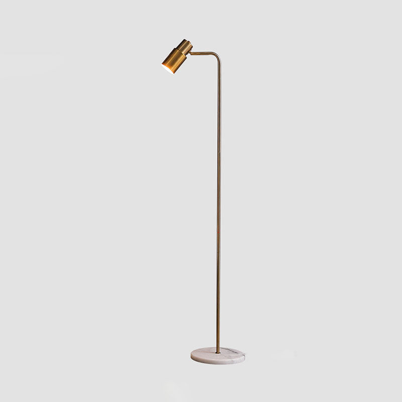 Metalen geometrische vorm vloerlamp moderne stijl 1-licht vloerlampbeveiliging