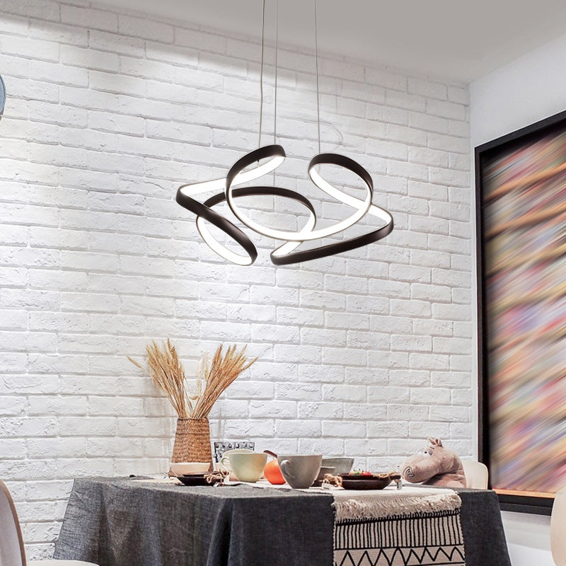 Lámpara de lámpara LED de lámpara de lámpara de onda de metal