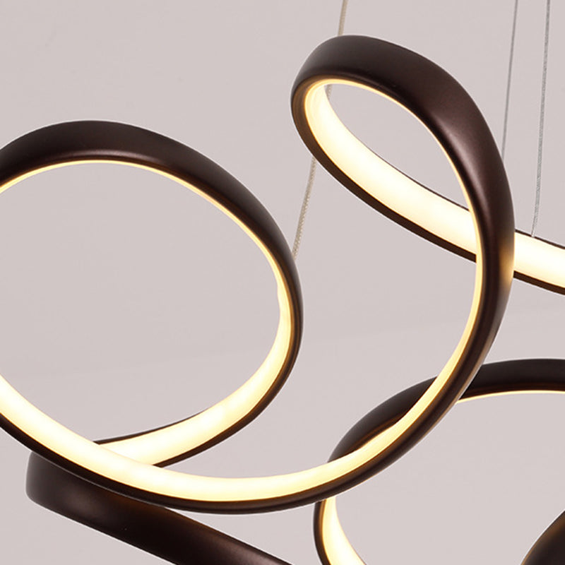 Lámpara de lámpara LED de lámpara de lámpara de onda de metal