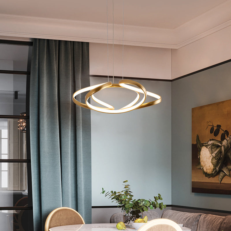 Lámpara de lámpara LED de lámpara de lámpara de onda de metal