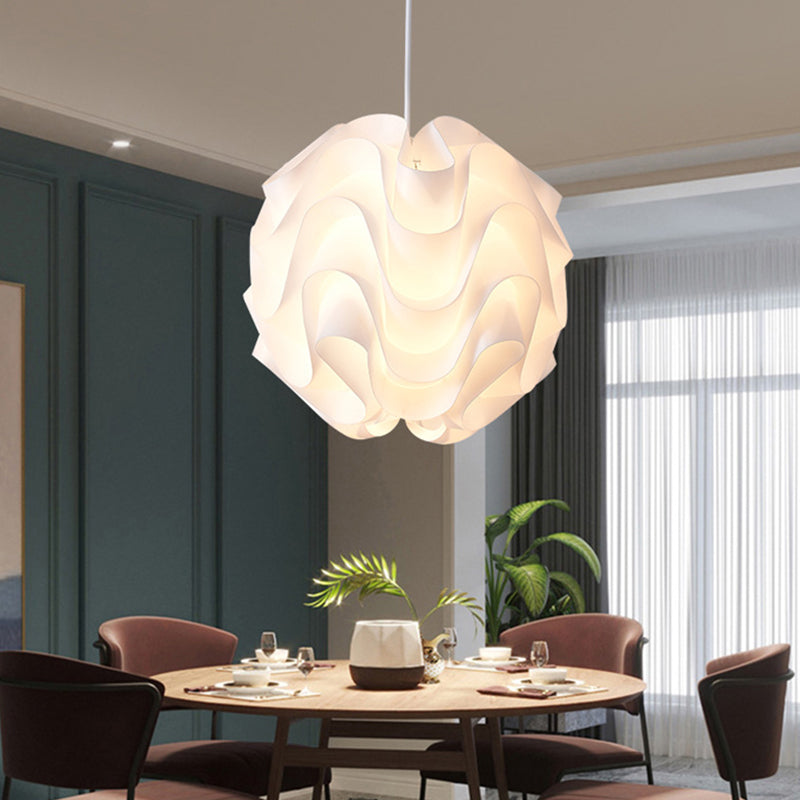 Floral Shape Pendante Light Aymat Minimaliste 1 lampe à chute de la lumière pour chambre à coucher