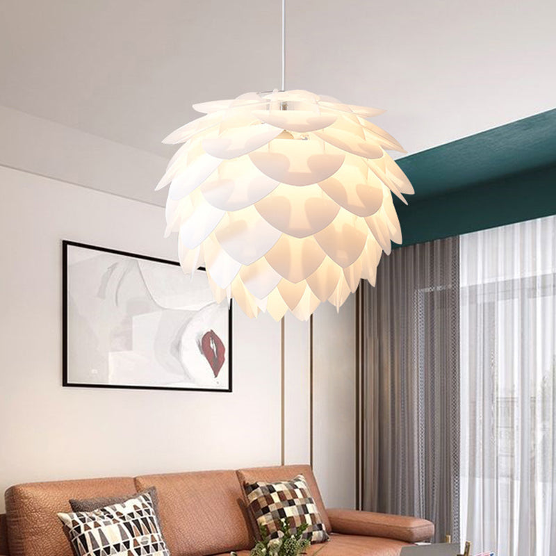 Floral Shape Pendante Light Aymat Minimaliste 1 lampe à chute de la lumière pour chambre à coucher