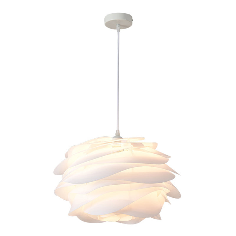 Floral Shape Pendante Light Aymat Minimaliste 1 lampe à chute de la lumière pour chambre à coucher