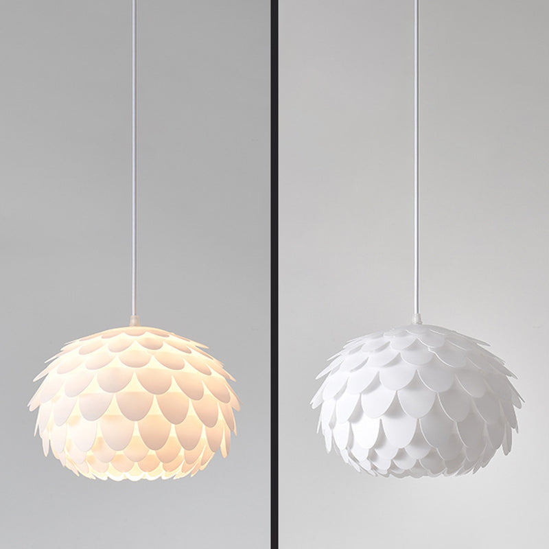 Floral Shape Pendante Light Aymat Minimaliste 1 lampe à chute de la lumière pour chambre à coucher