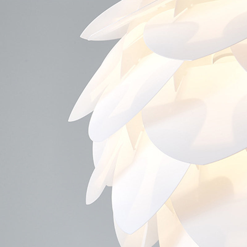 Floral Shape Pendante Light Aymat Minimaliste 1 lampe à chute de la lumière pour chambre à coucher