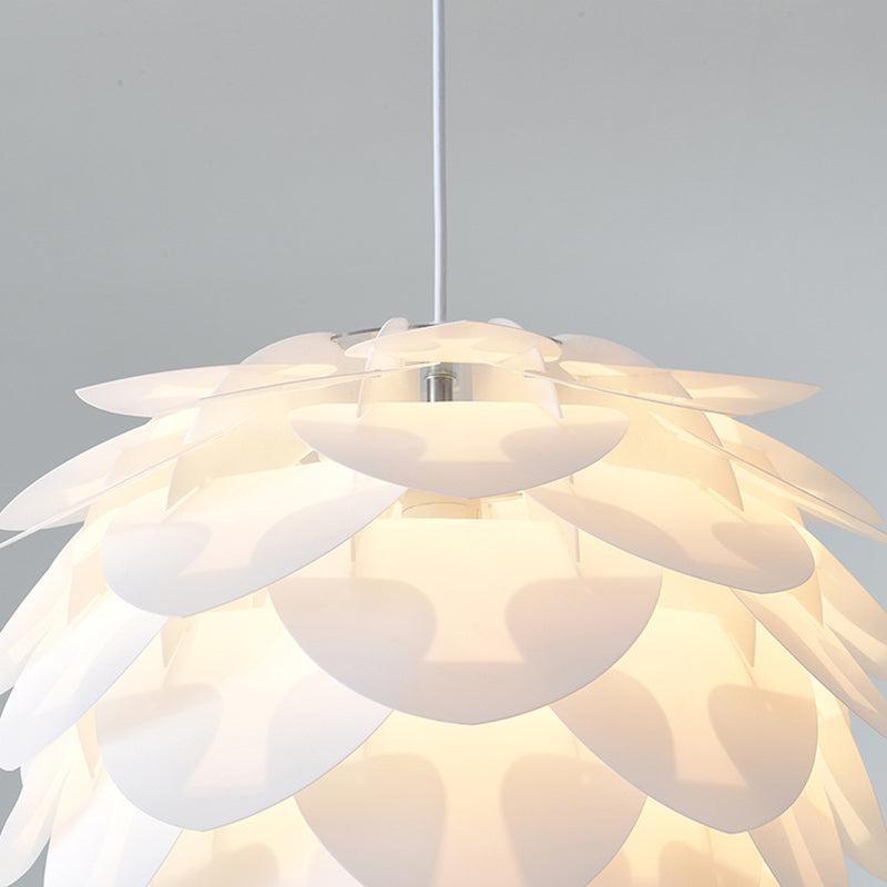 Floral Shape Pendante Light Aymat Minimaliste 1 lampe à chute de la lumière pour chambre à coucher