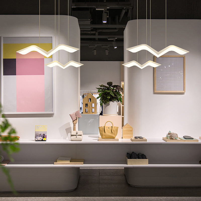 Pendentif en forme de mouette