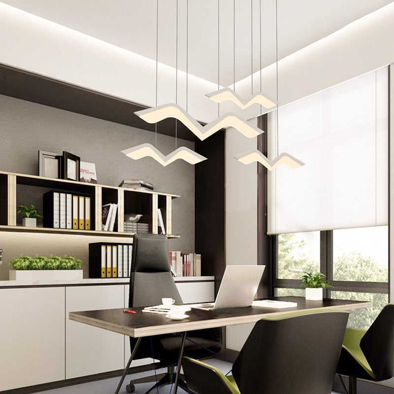 Pendentif en forme de mouette