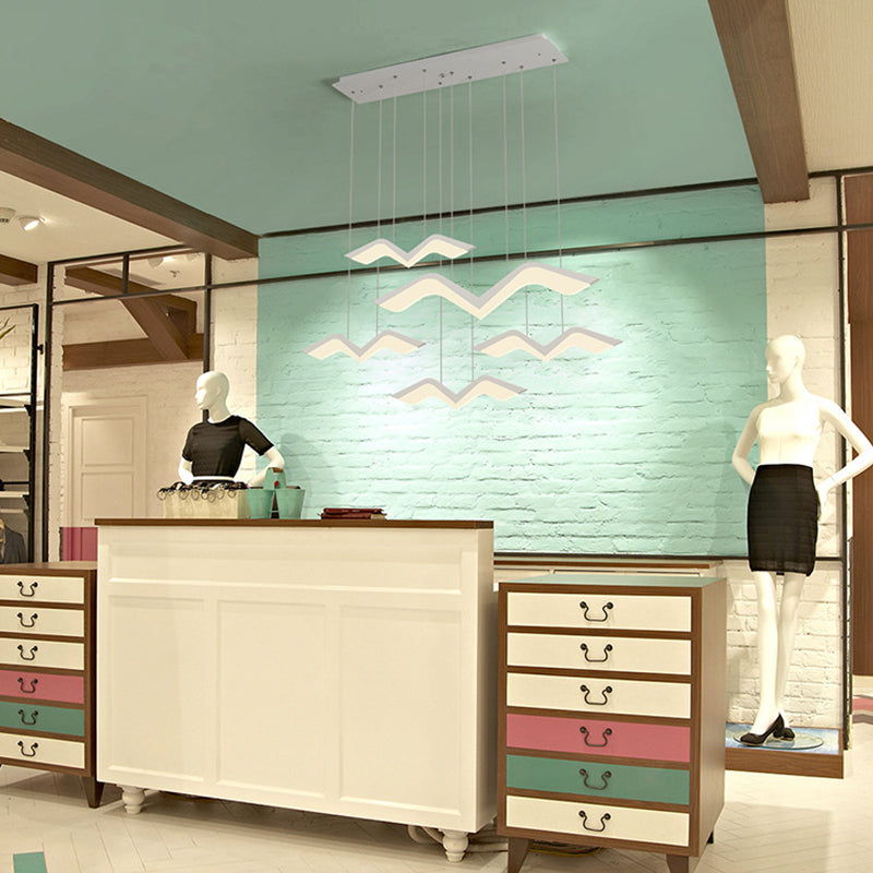 Pendentif en forme de mouette