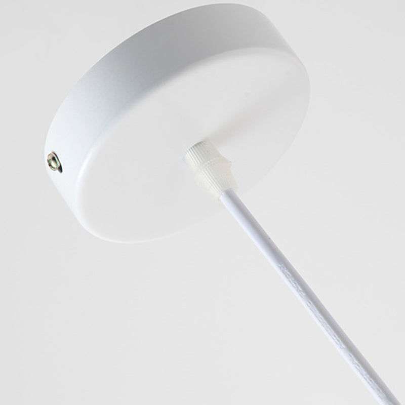 Éclairage à mailles de fil de fer Light Macaron Style 1 Hier Globe Suspension Lumière