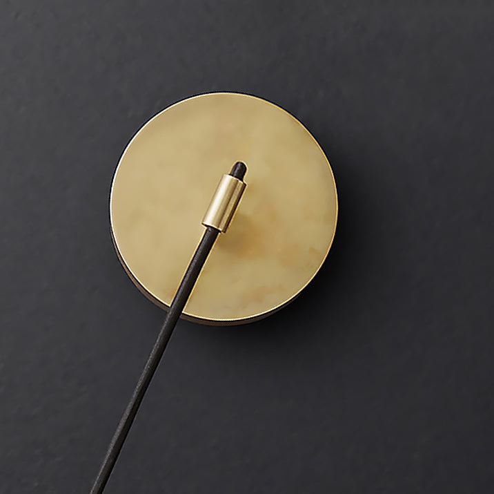 Postmodern Metal Wall Sconce Single a parete montuosa lampada montata per salotto