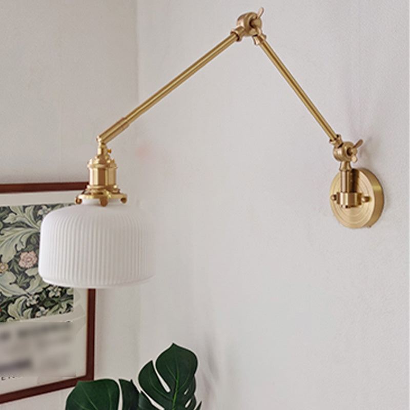 Modern Adjustable Wall Sconce One Head Wall Mounted Light Fixture for Living Room