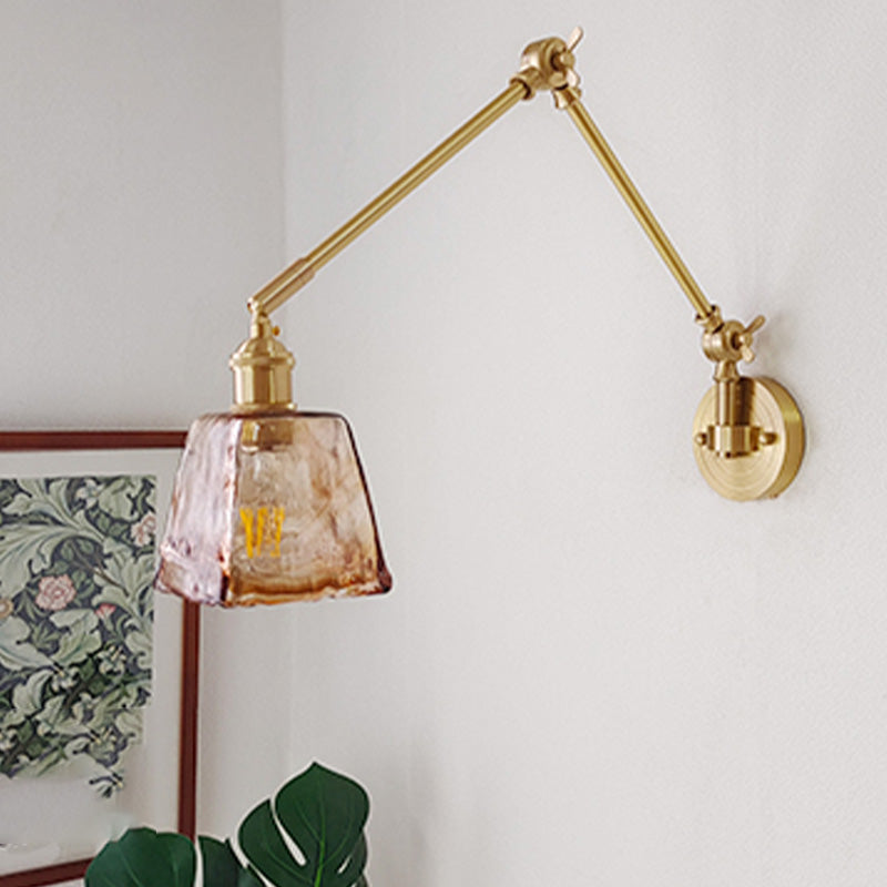 Modern Adjustable Wall Sconce One Head Wall Mounted Light Fixture for Living Room