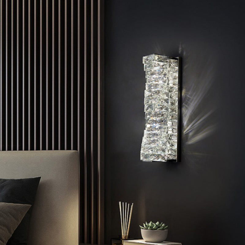 Postmodern Crystal Wall Sconce Sconce LED Montate Montata per il soggiorno camera da letto