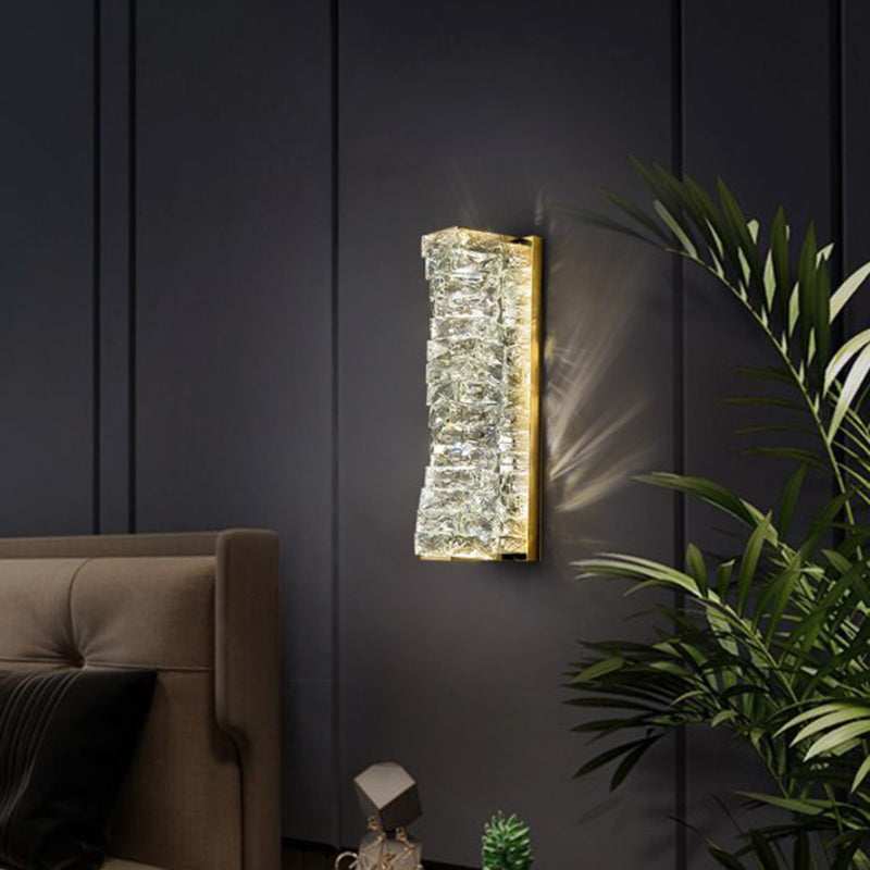 Postmodern Crystal Wall Sconce Sconce LED Montate Montata per il soggiorno camera da letto