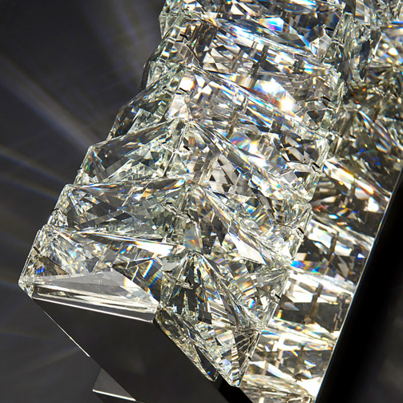 Postmodern Crystal Wall Sconce Sconce LED Montate Montata per il soggiorno camera da letto