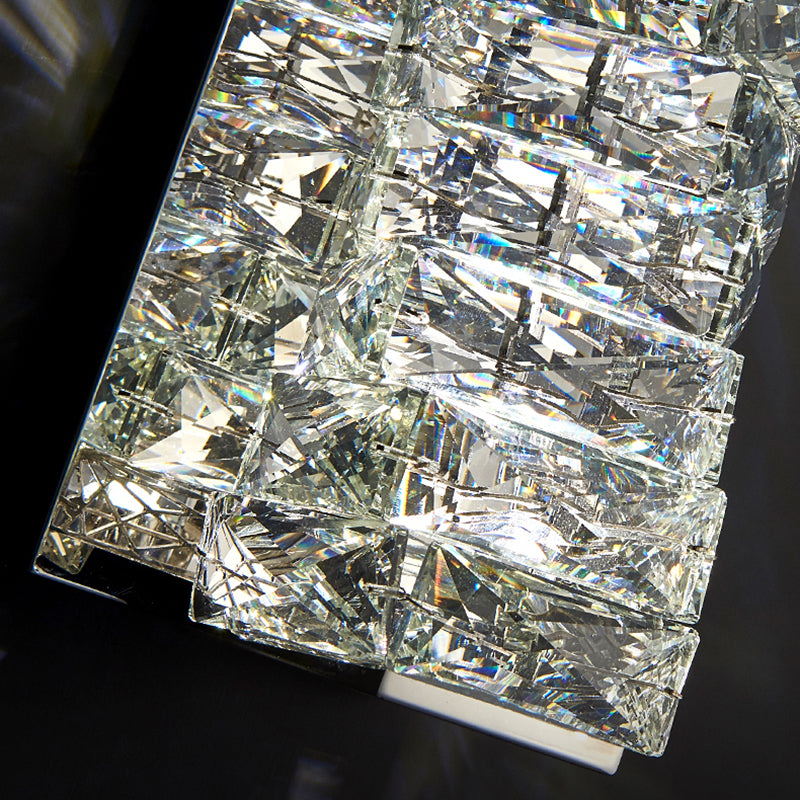 Postmodern Crystal Wall Sconce Sconce LED Montate Montata per il soggiorno camera da letto