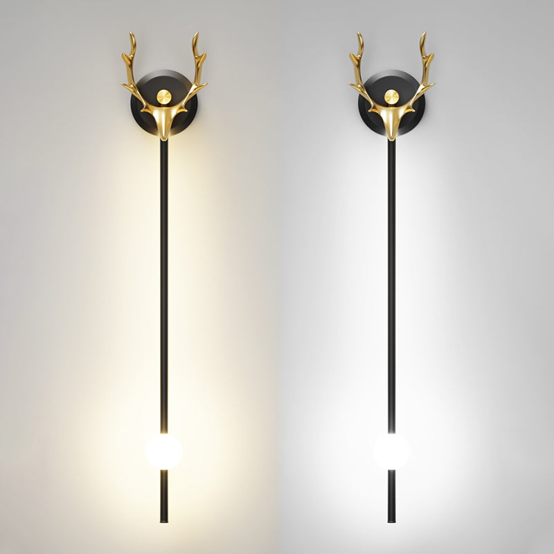 Modern Style Metal Wall Light Linear LED Wall Light Sconce for Bedroom