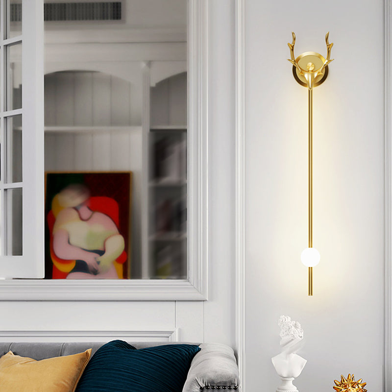 Modern Style Metal Wall Light Linear LED Wall Light Sconce for Bedroom