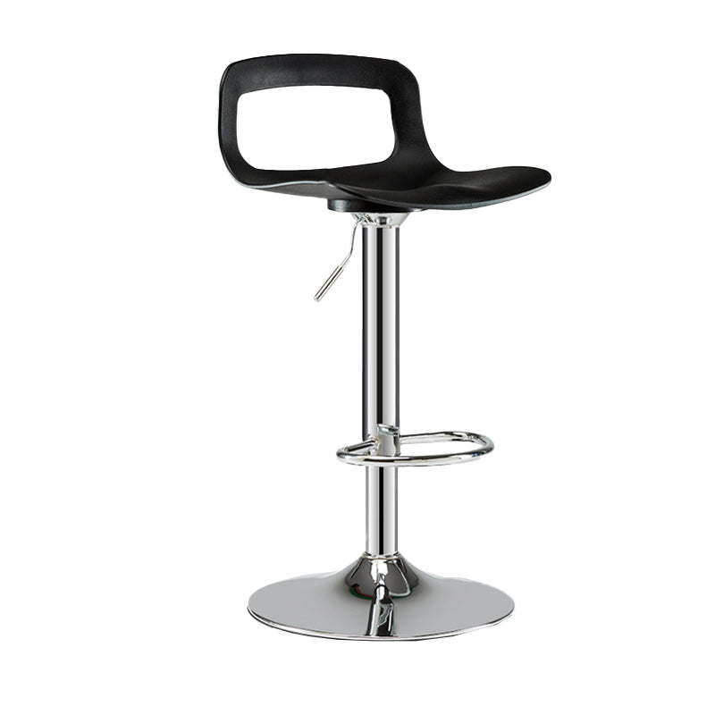 Industrial Style Bar-stool PP Seat with Swivel for Kitchen Bar