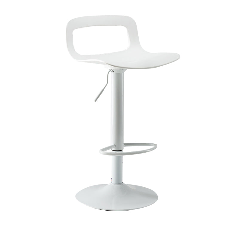 Industrial Style Bar-stool PP Seat with Swivel for Kitchen Bar