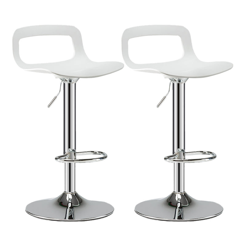 Industrial Style Bar-stool PP Seat with Swivel for Kitchen Bar