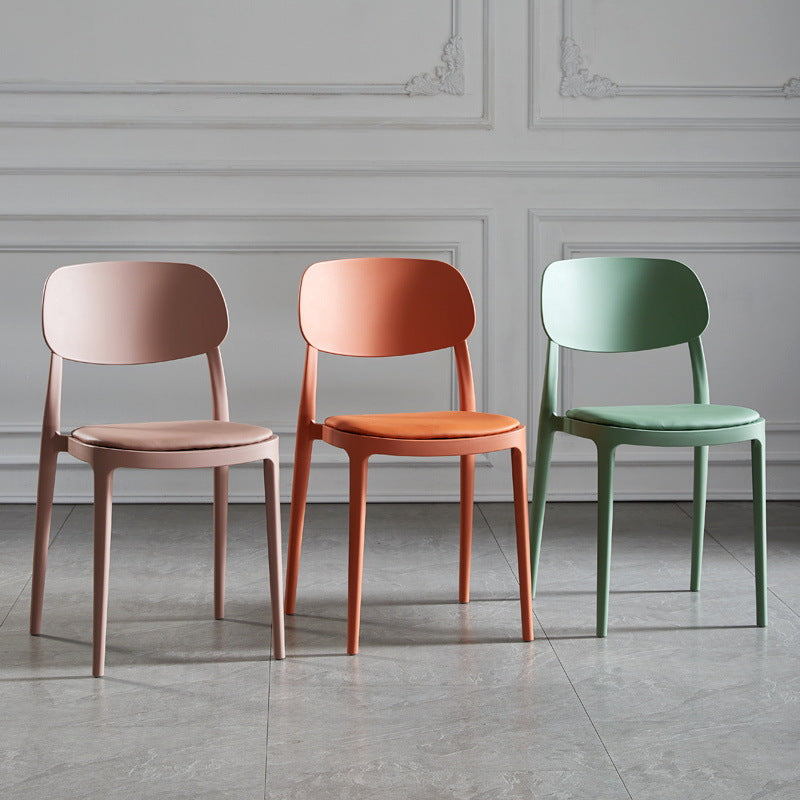 Contemporary Dining and Accent Chairs Indoor-Outdoor Open Back Dining Chair