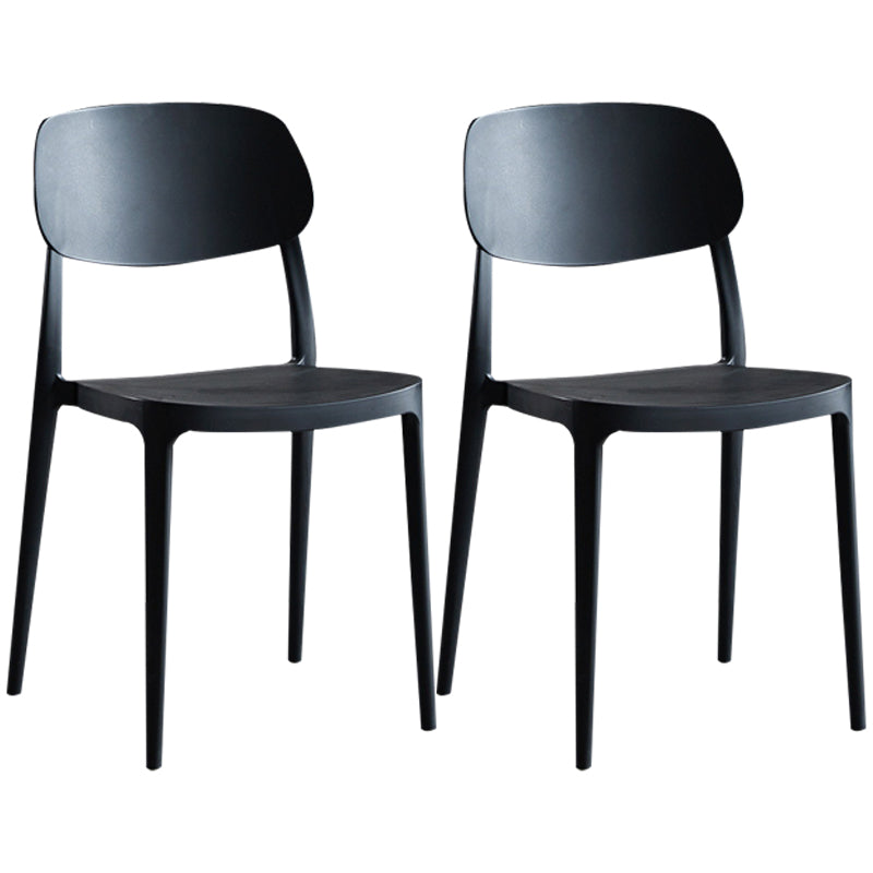 Contemporary Dining and Accent Chairs Indoor-Outdoor Open Back Dining Chair