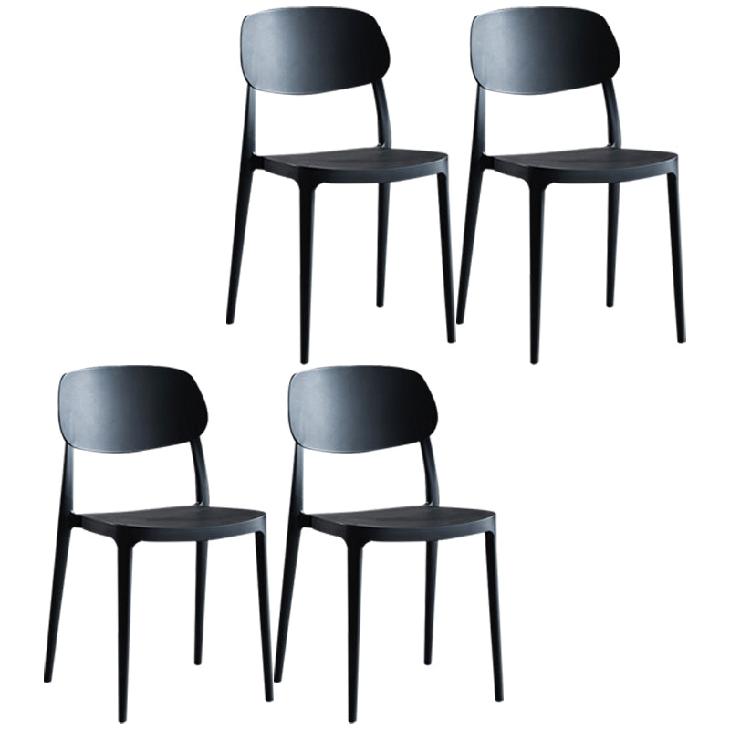 Contemporary Dining and Accent Chairs Indoor-Outdoor Open Back Dining Chair
