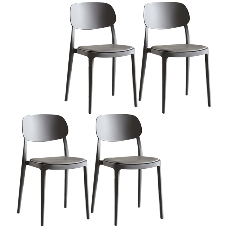 Contemporary Dining and Accent Chairs Indoor-Outdoor Open Back Dining Chair