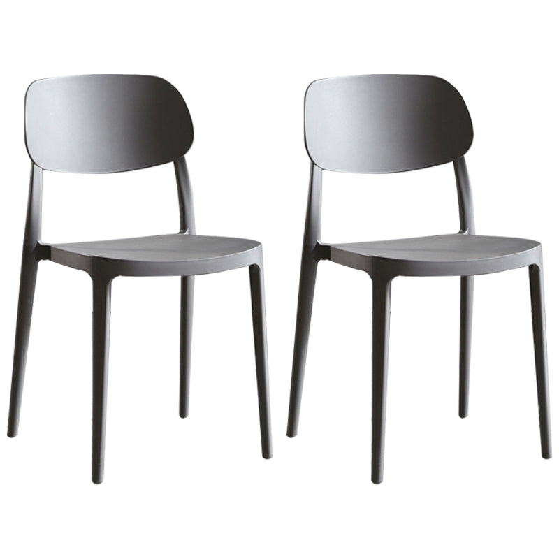 Contemporary Dining and Accent Chairs Indoor-Outdoor Open Back Dining Chair