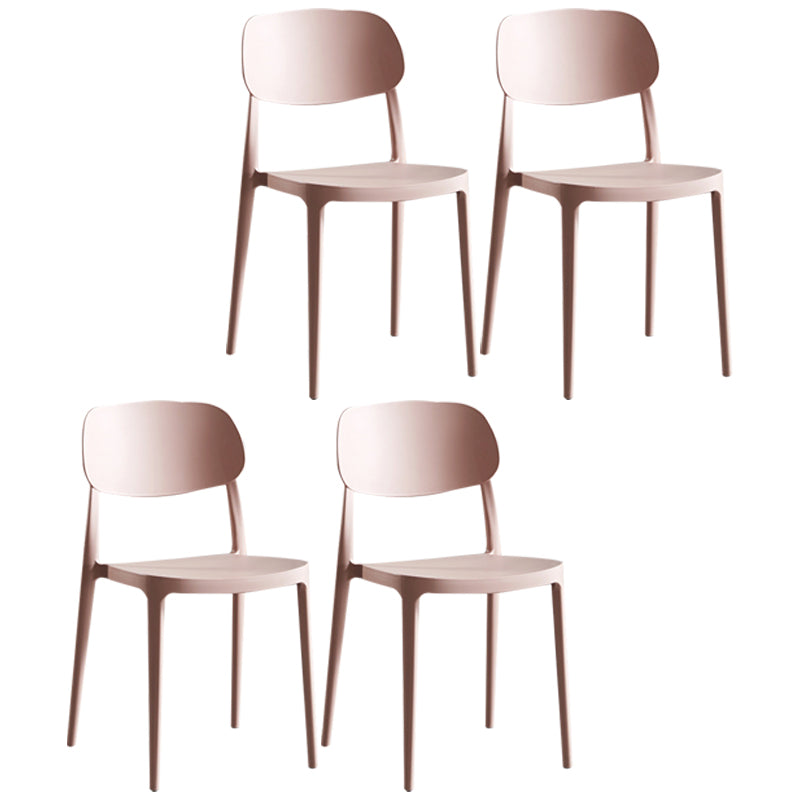 Contemporary Dining and Accent Chairs Indoor-Outdoor Open Back Dining Chair